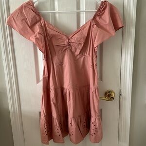 Pale pink sun dress